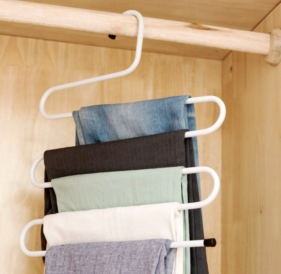 Magic Steel Clothes Trousers Hanger 