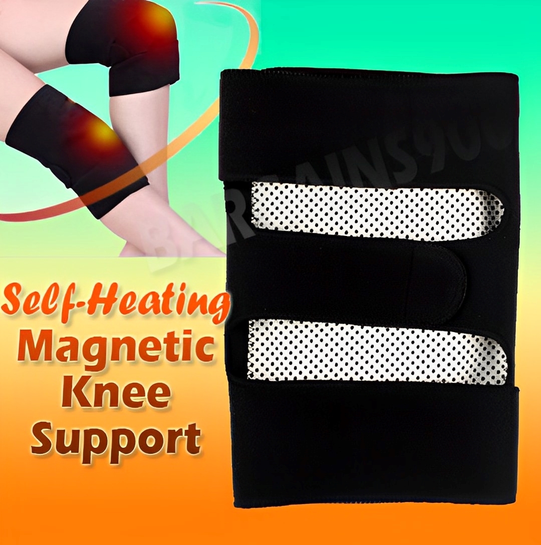 Tourmaline Self Heating Magnetic Neoprene Adjustable Compression Knee Support Brace 