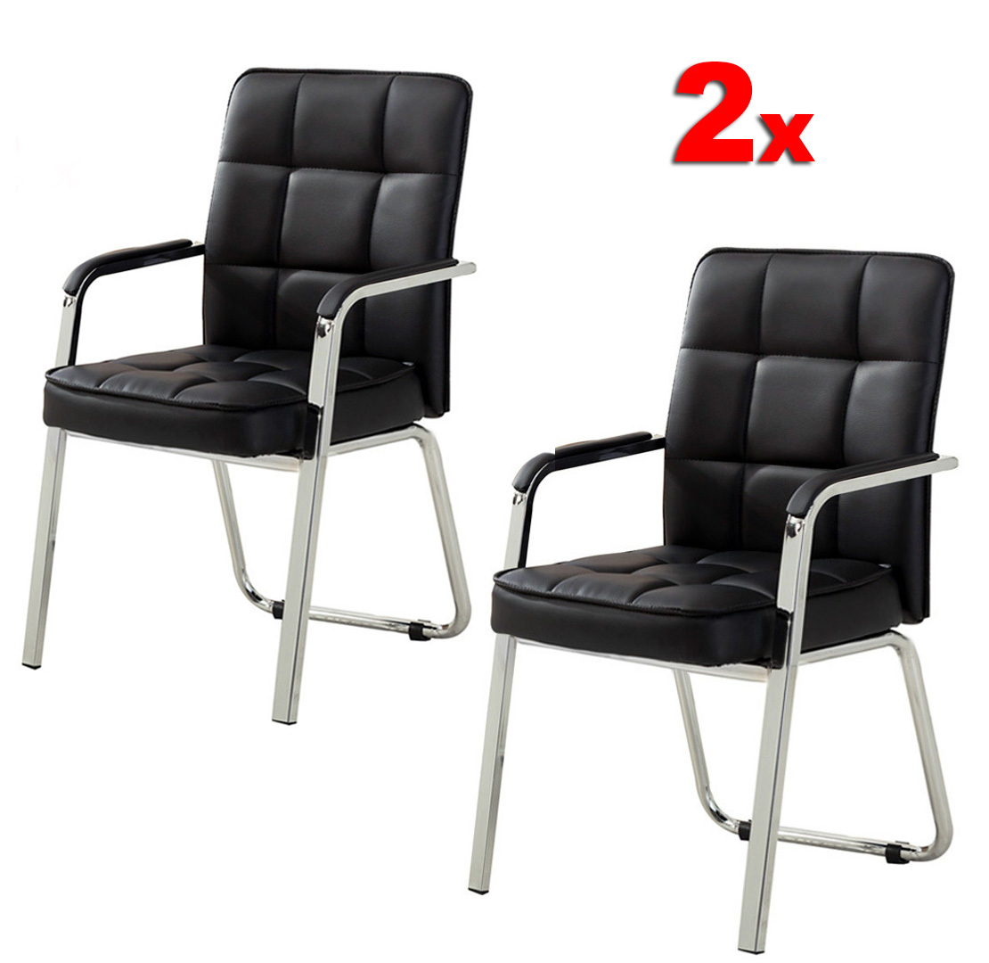 2 x Premier Office Visitor Conference Chair