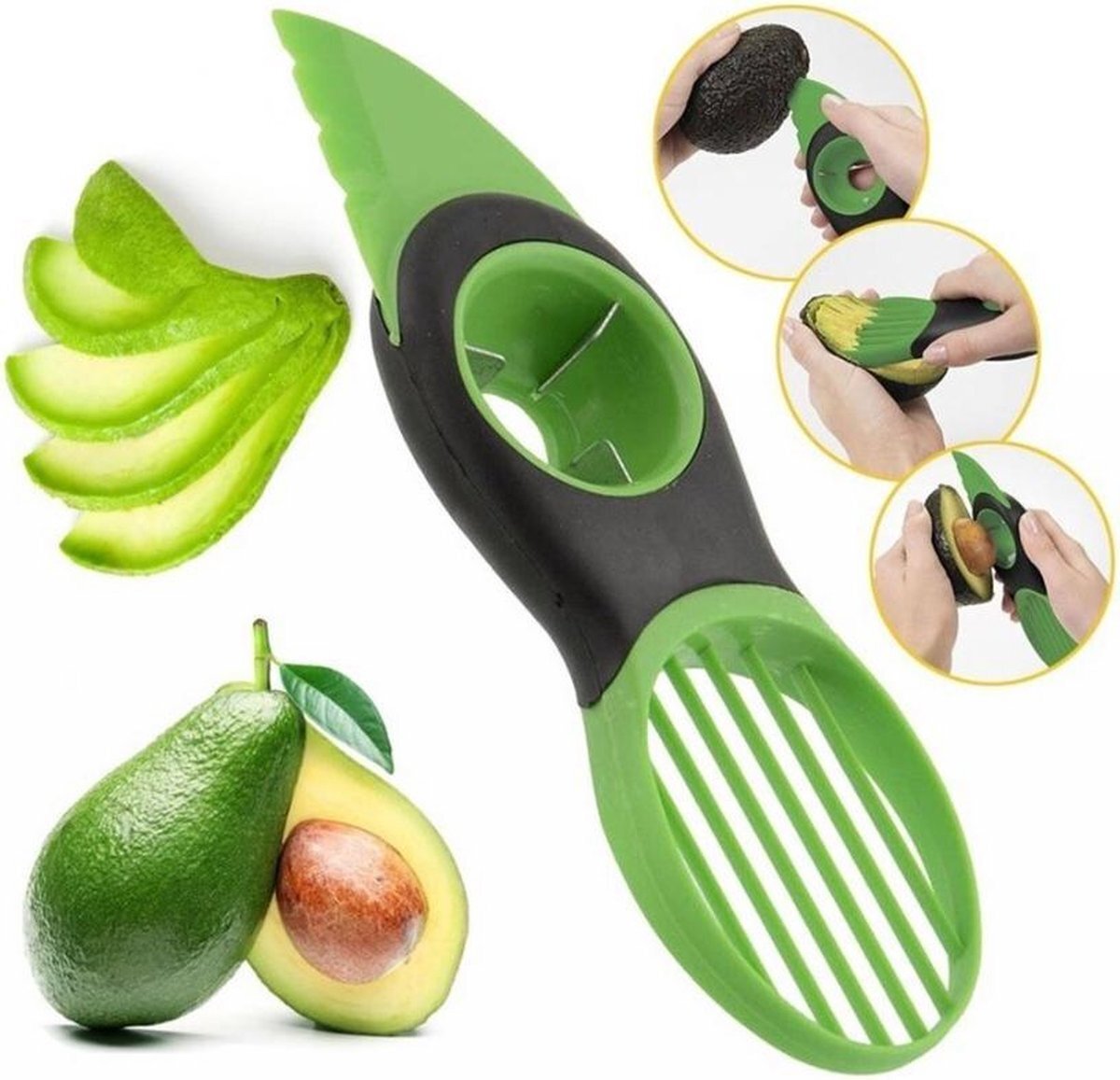All-In-One Avocado Slicer Cutter