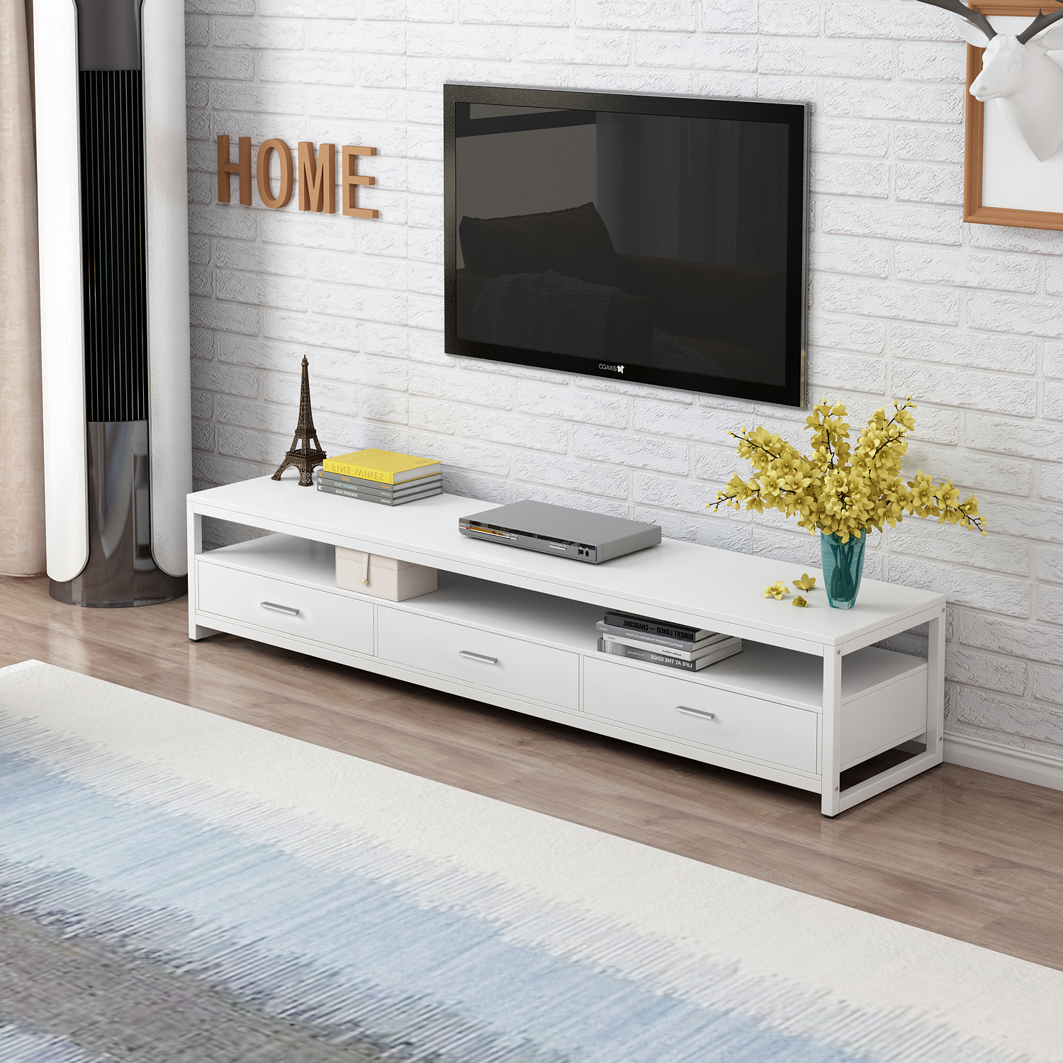 Luxe Adjustable Tv Cabinet