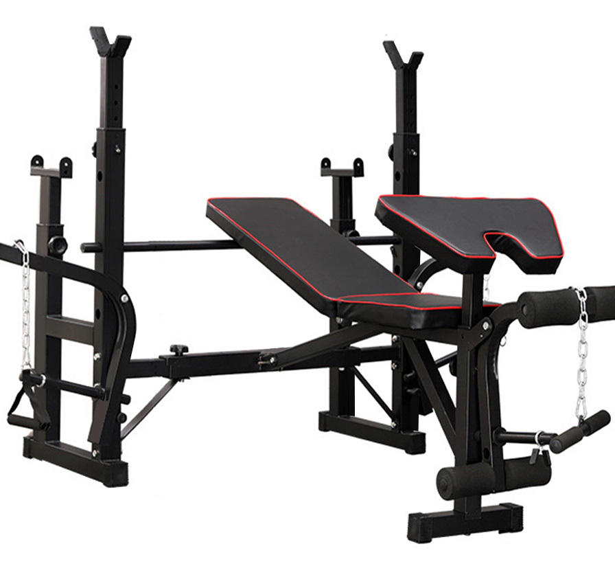 Fitplus Heavy Duty 6-in-1 Multi-Station Weight Bench Press Home Gym