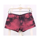 Ladies Denim Shorts RED Size 30 (AU 8)