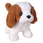 Cute Realistic Plush Puppy Dog Walking Barking Pet Toy