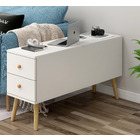 Atlantic Lift Storage Coffee Table with Drawers (White) -100cm