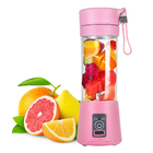 Portable Glass Juicer Blender Mini Mixer Smoothie Maker (Pink)