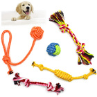 5-Piece Pet Dog Chew Toy Interactive Rope Toys Set
