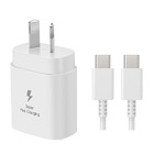 25W Super Fast Charger & 1m USB C to C Cable AC Wall Adapter iPhone Android AU Plug