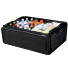 60 Cans Chill Chest Cooler Collapsible Portable Outdoor Thermos Insulated Waterproof Cool Storage Box