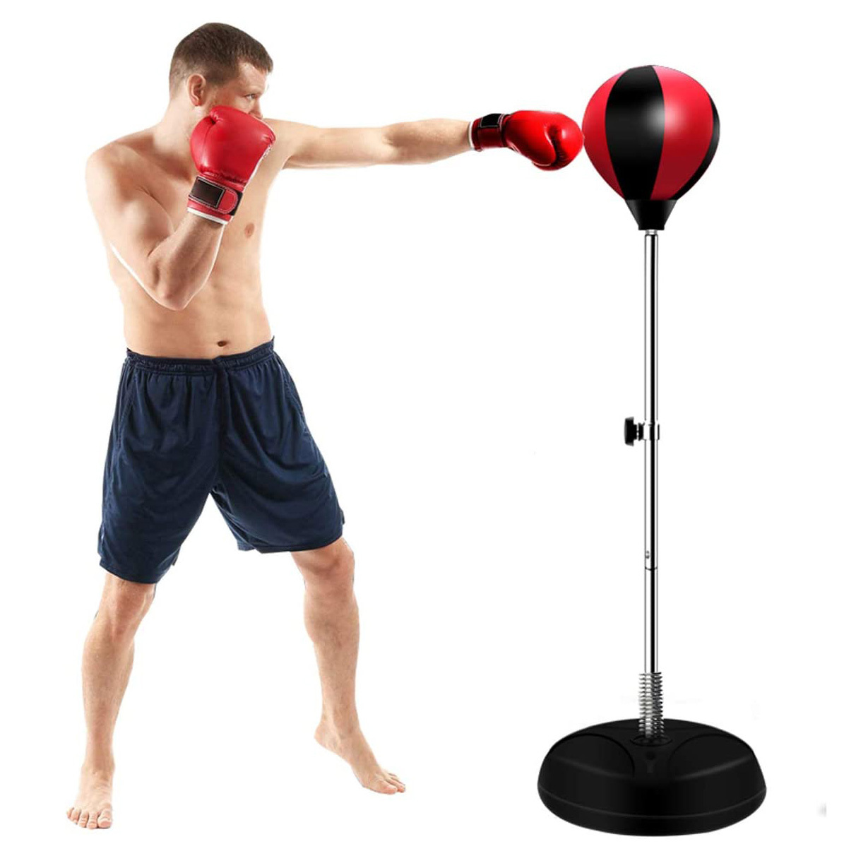 Speed Ball Stand Punching Boxing Bag Glove Set | Paul Smith