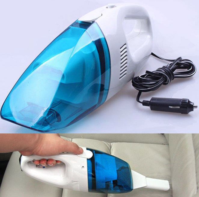 Portable Car Vacuum Cleaner Blue