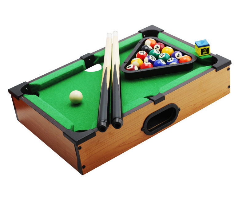 Mini Wooden Pool Table Billiard Game Set
