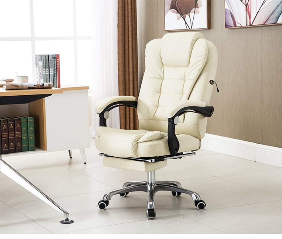 Apex Executive Reclining Office Chair with Foot Rest