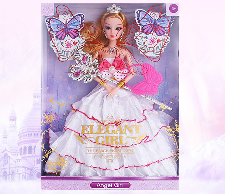 Deluxe Princess Doll Gift Set with Accessories 