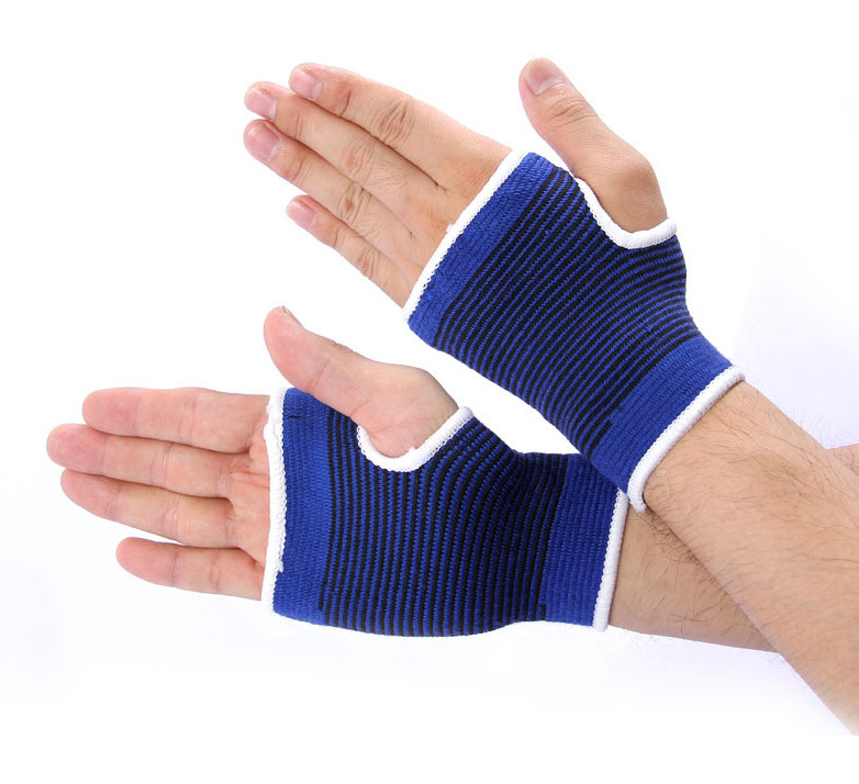 2 x Elasticised Palm Hand & Wrist Support Brace 