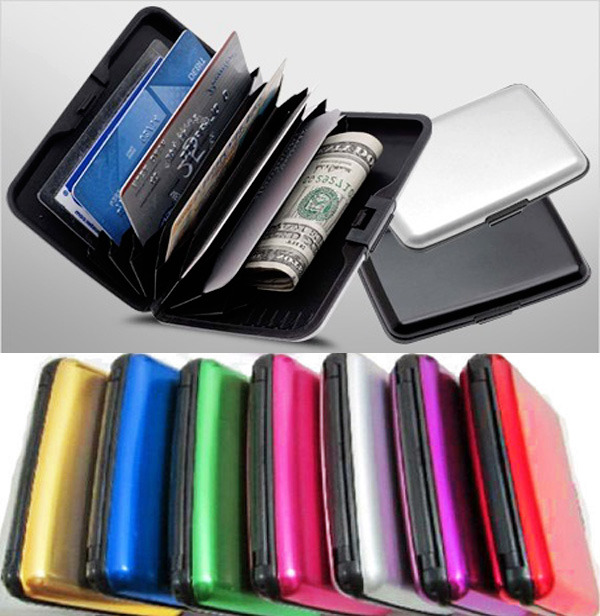 Aluma RFID Proof Aluminum Wallet (Black)