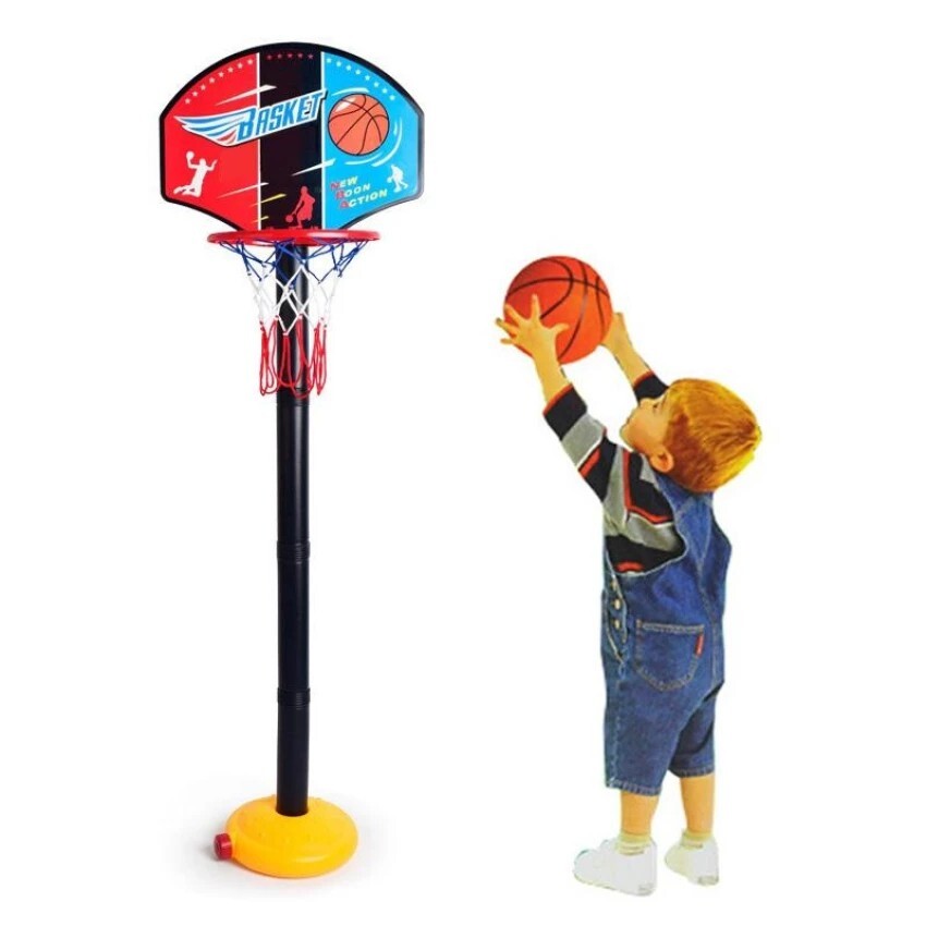  Portable Mini Toddler Kids Basketball Stand Kit