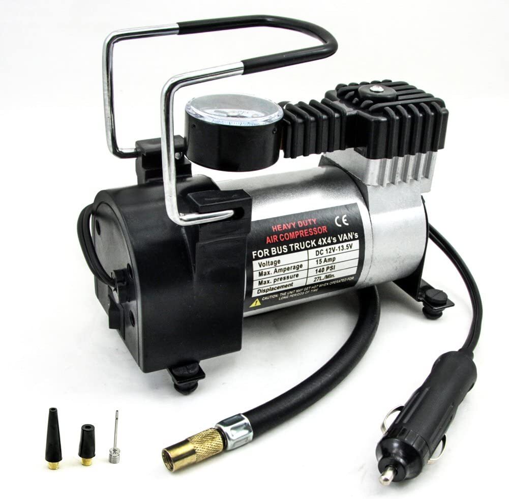 12V Portable Car Pump Air Compressor