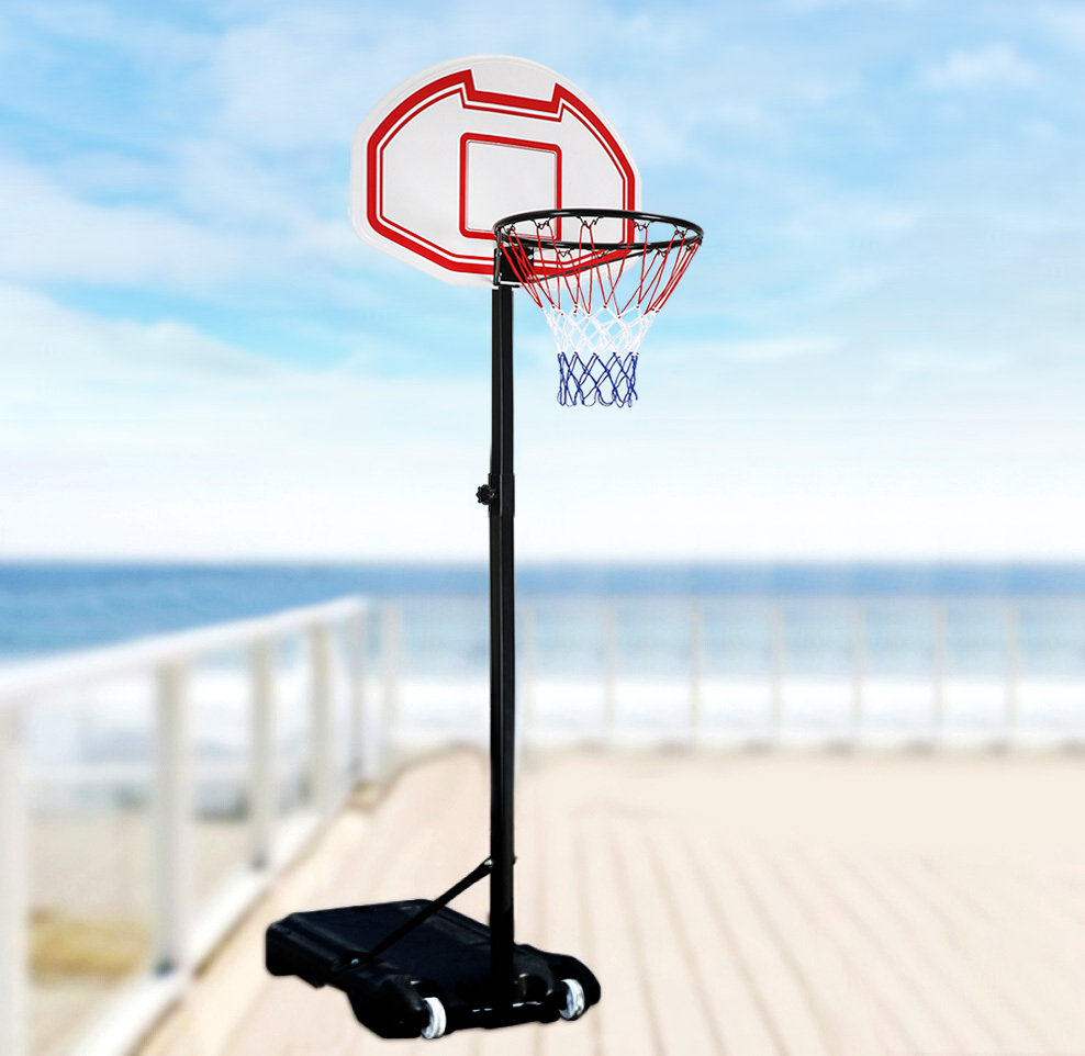 Heavy Duty Steel Portable Basketball Hoop System (Height Adjustable 2 - 2.5m)