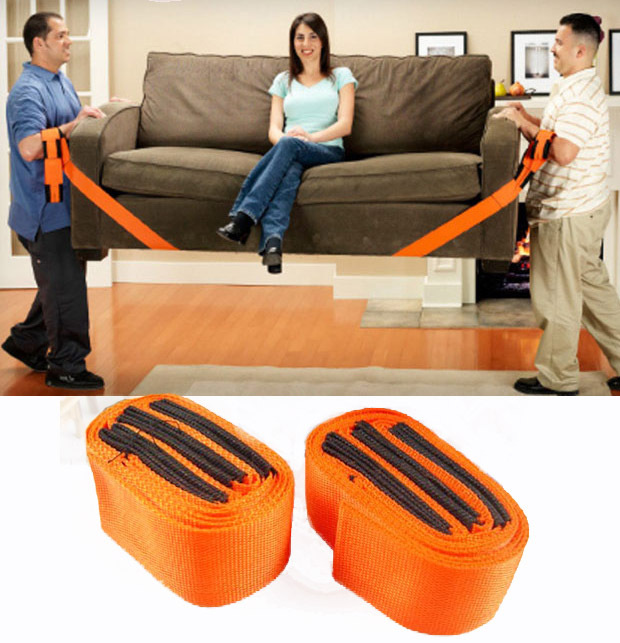 2 Person Moving System to Lift Heavy Appliances Furniture and Big Boxes Moving Straps Adjustable Lifting and Moving Straps by Haneye Easy to Moving Heavy Objects and Save Energy Without Back Pain 