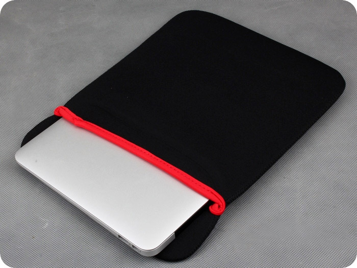 15" inch Laptop Tablet Sleeves Notebook PC Case Reversible Soft Bag Black