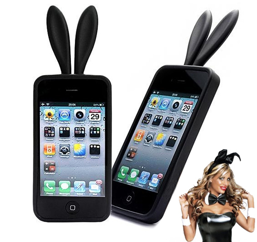 iPhone 5 Bunny Rabbit Ear Case Black