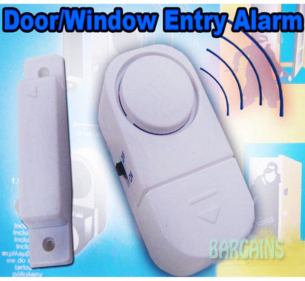 5 x Wireless Door Window Alarm Sets Magnetic Entry Sensor Home Office Security