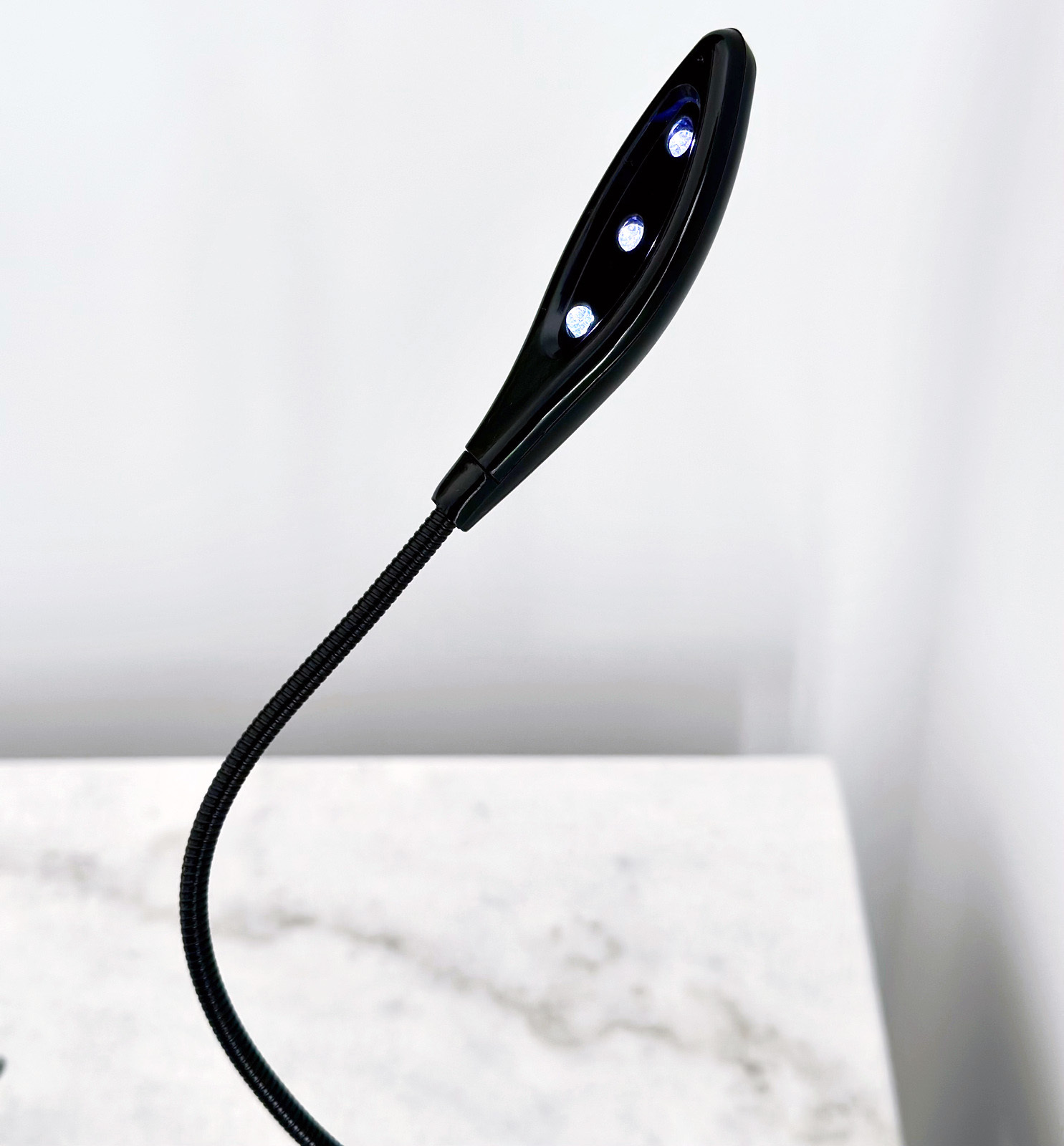 Portable LED Flexi Light Reading Lamp (Black Snake)