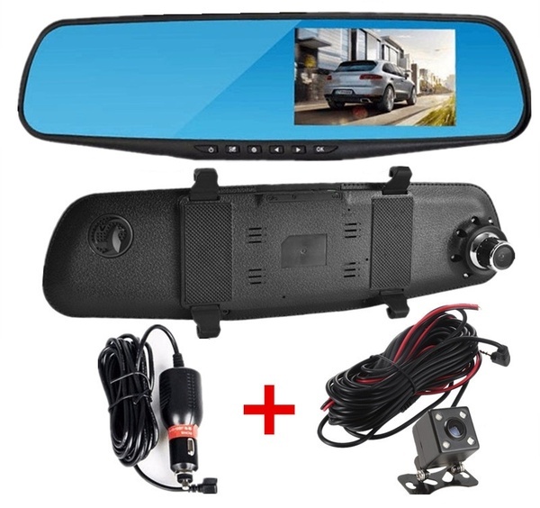 HD 1080P Advanced Reversing Camera Dual Front & Rear Car Dash Cam 