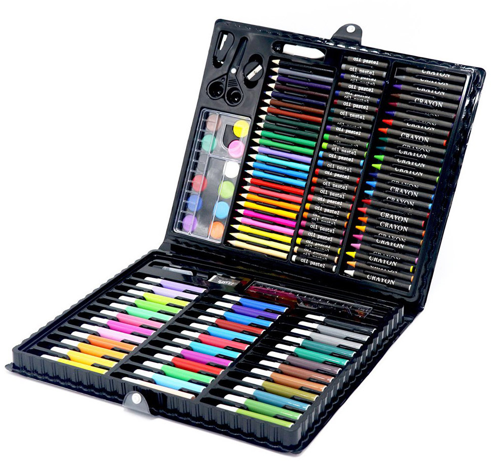 150 PC Drawing Colour Pens Complete Painting Set