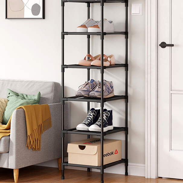 6 Tier Multipurpose Entryway Shoe Rack Storage Shelf Organizer 