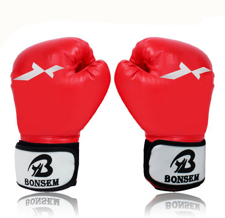 Fitness Training Boxing Gloves (Red)