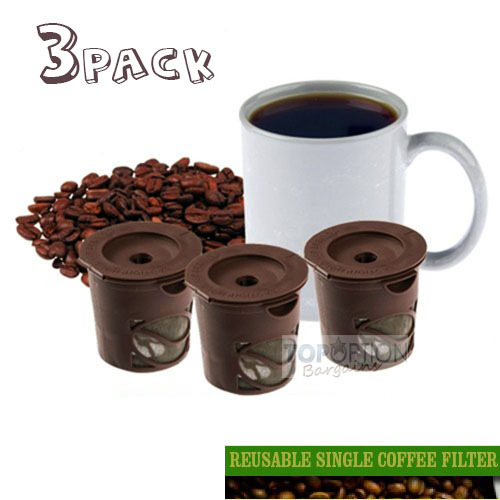 3 Pack Reusable Smart Coffee Capsule Single Coffee Filter