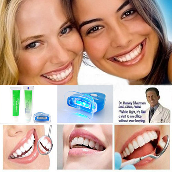 White Tooth Whitener System White Light Dental Care Whitening