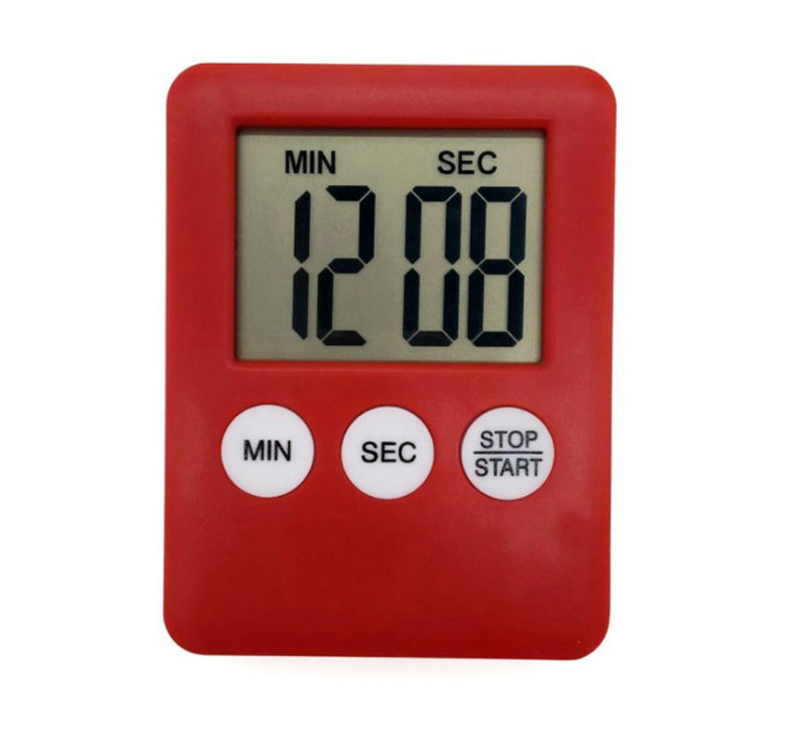 Kitchen Digital Timer LCD Magnetic Cooking Alarm Count Down Clock Countdown