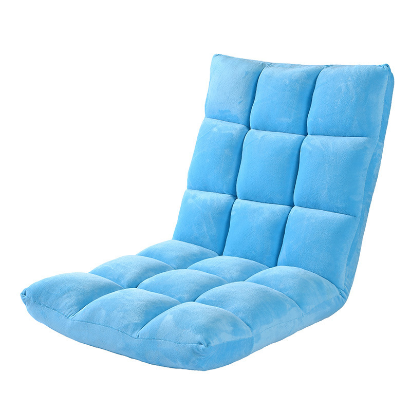 Varossa Versatile Adjustable Recliner Sofa Couch Yoga Chair (Large, Blue)