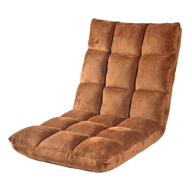 Varossa Versatile Adjustable Recliner Sofa Couch Yoga Chair (Large, Mocha)