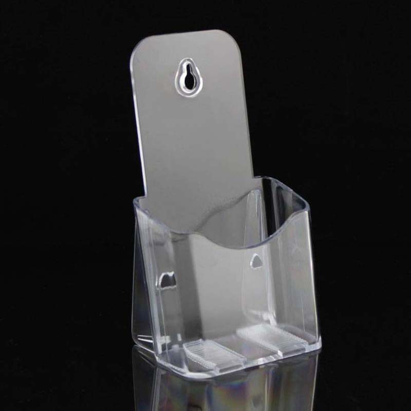 Clear Acrylic A6 Document Display Stand Flyer Holder Organiser