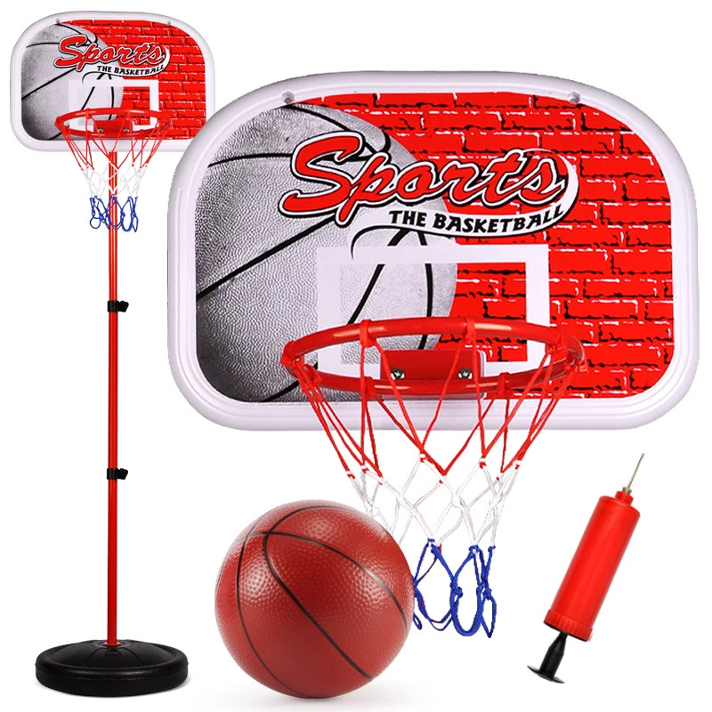 Portable Adjustable Junior Basketball Hoop Set 1.6m
