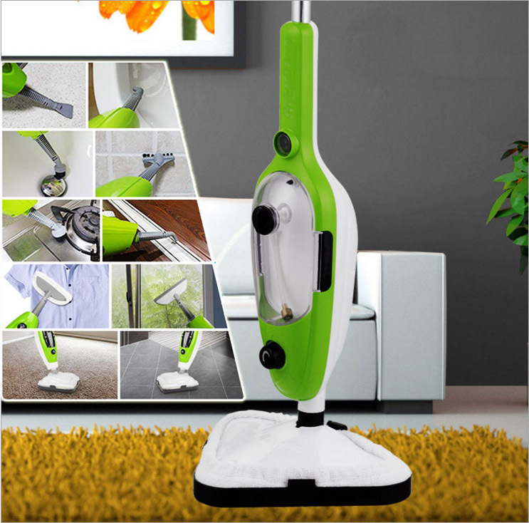 10 IN 1 Multi-purpose Steam Mop with Removable Water Tank