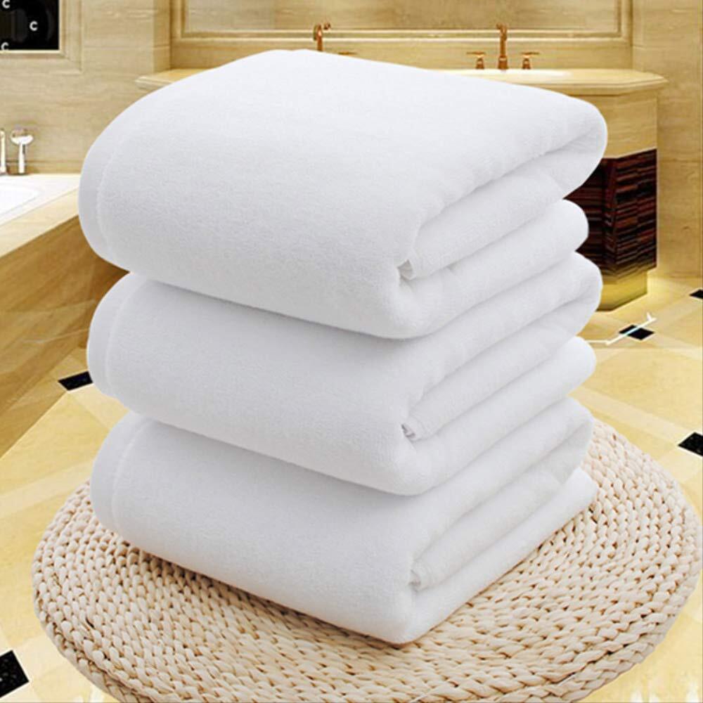Luxury Hotel 100% Cotton White Bath Towel