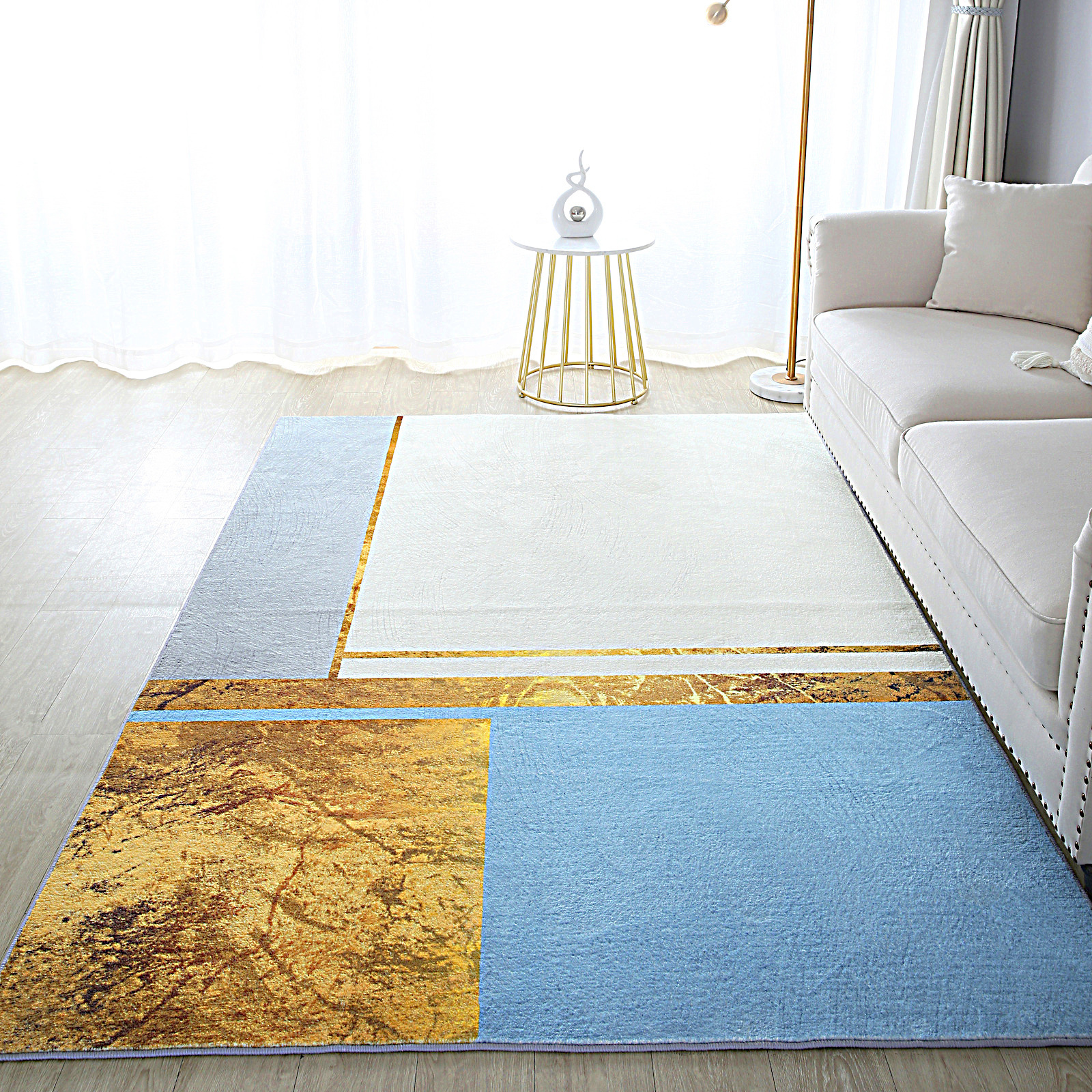 Large Lush Plush Brilliant Designer Carpet Rug (230 x 160)