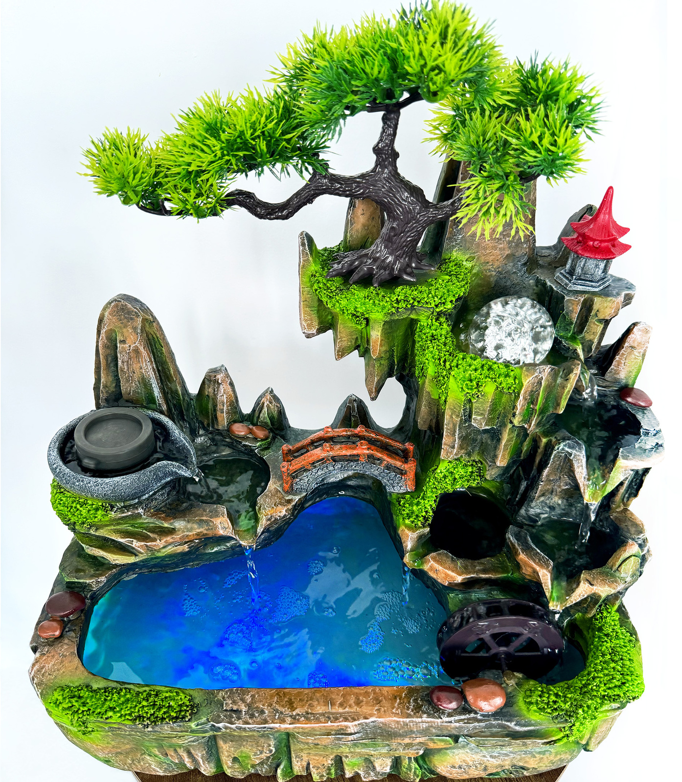 Large Calming Fountain Water Feature Ornament