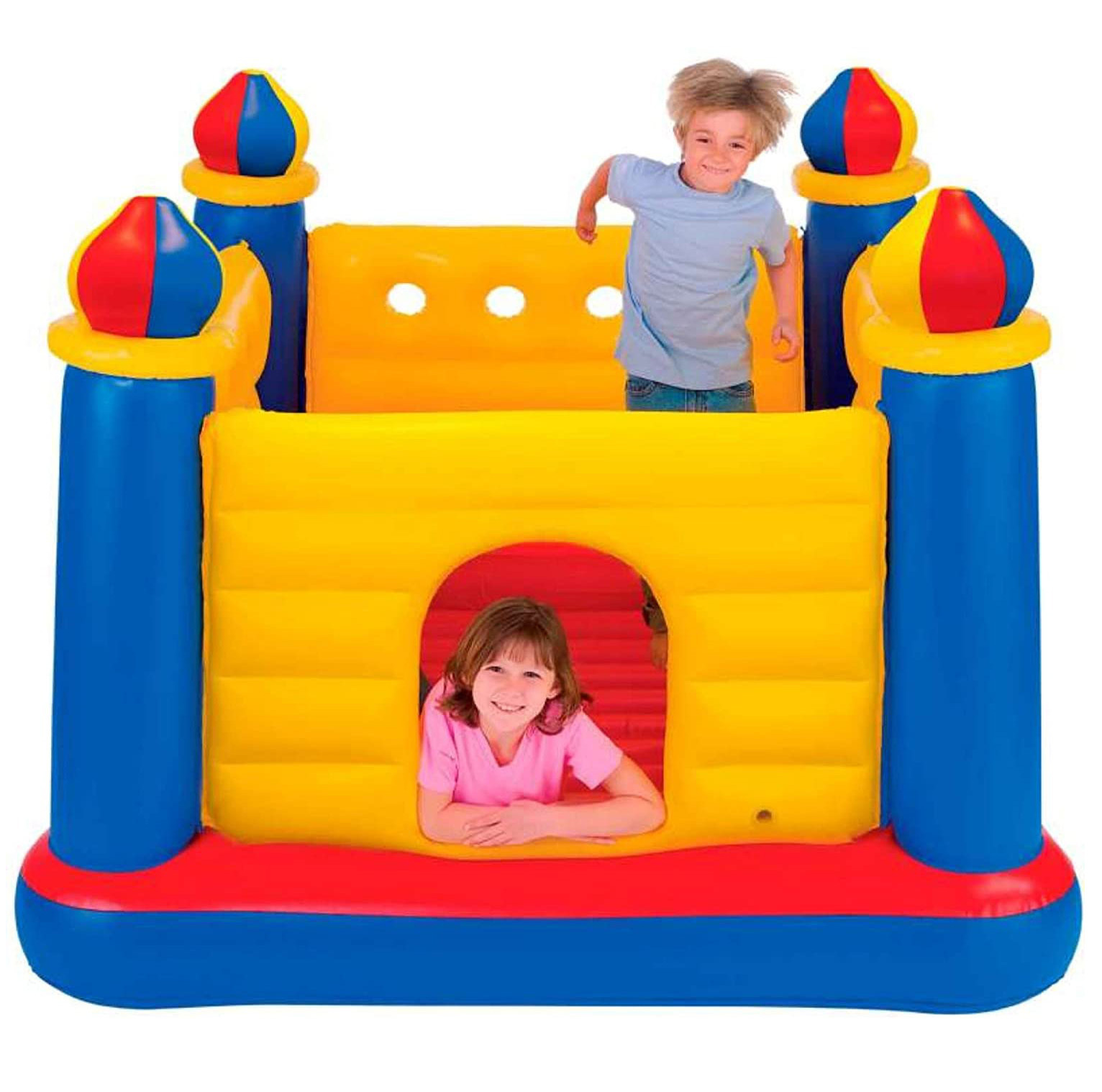 Intex Jump-O-Lene Jumping Bouncy Castle Inflatable Playhouse
