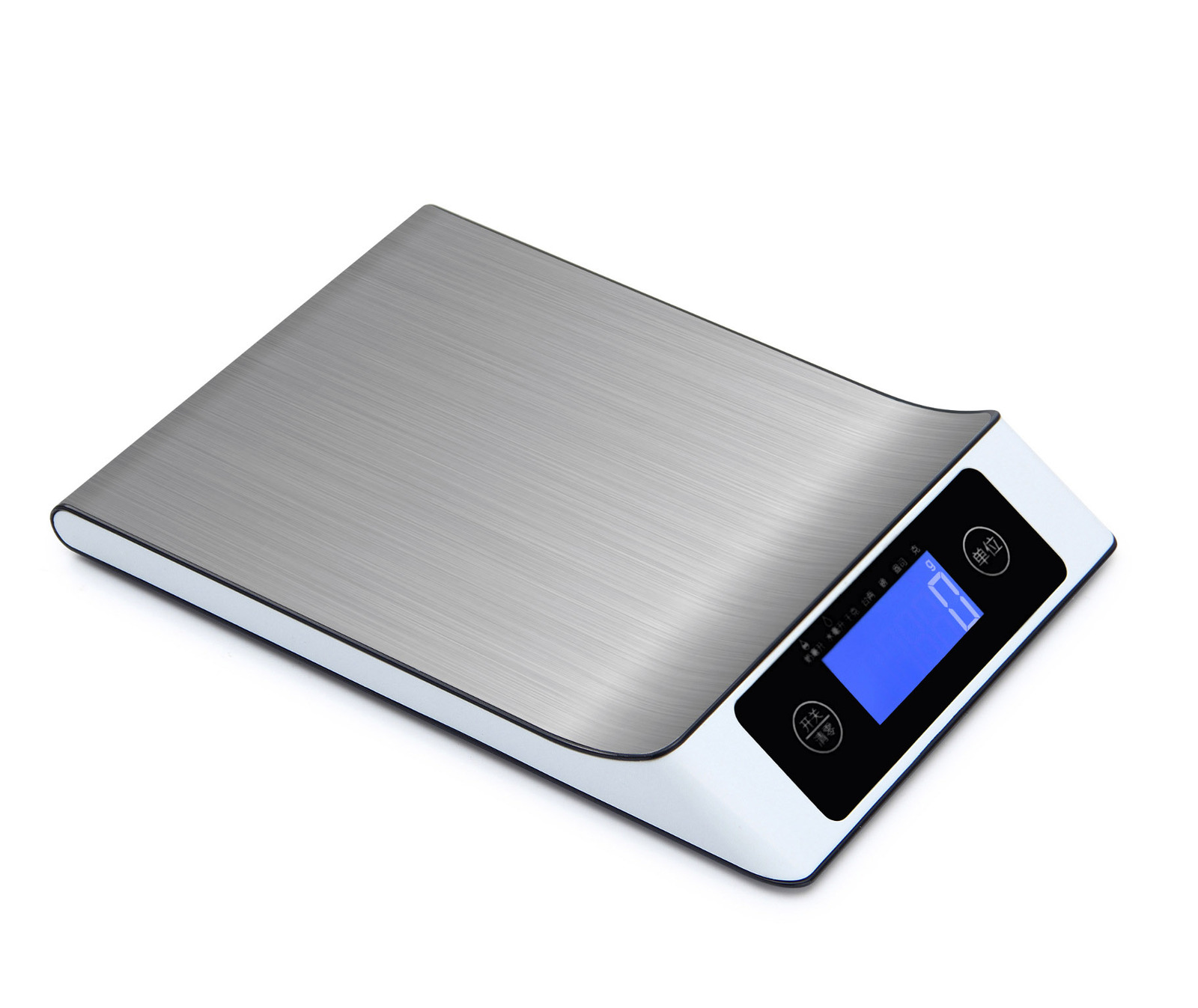 15kg Digital Precision Kitchen Postal Platform Scale Stainless Steel