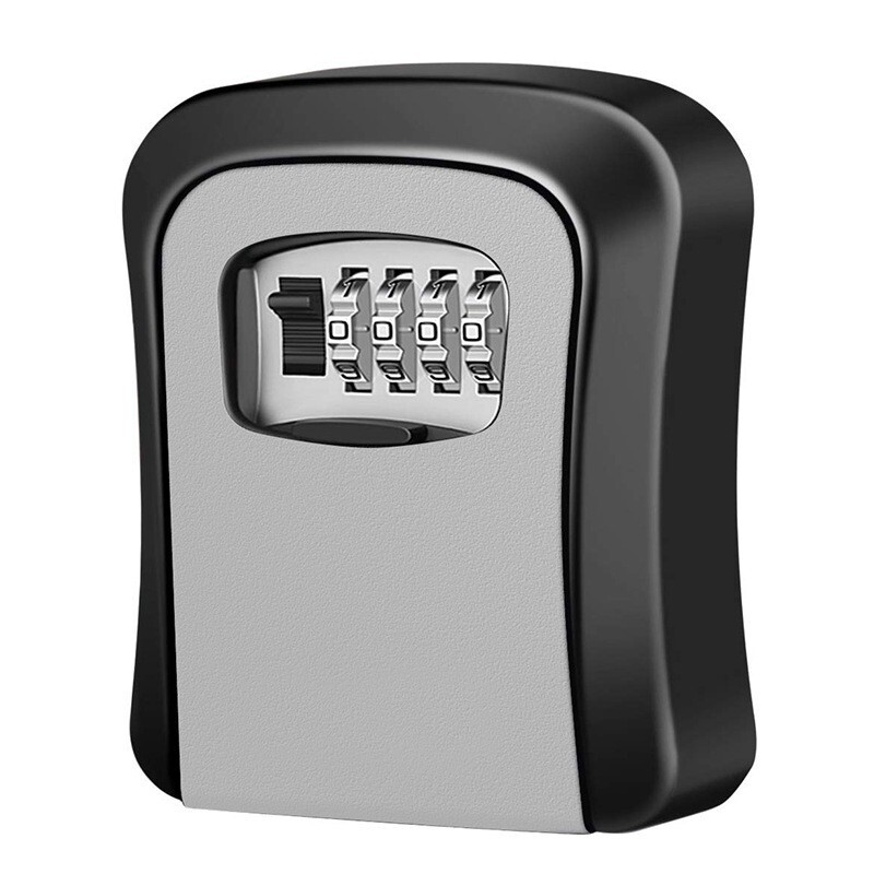 Wall Mount Key Safe Waterproof Combination Lock Box Storage Security
