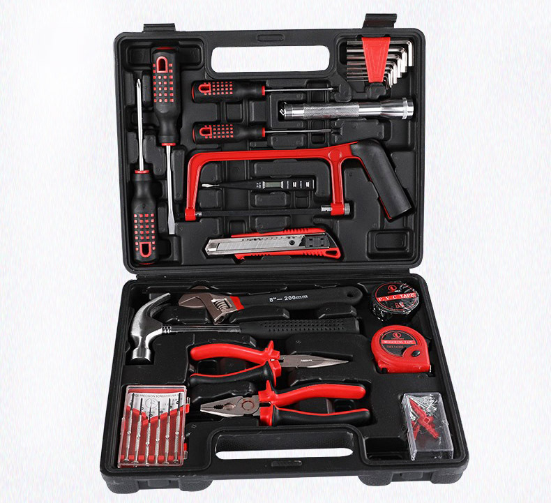 32PCS Tool Set Handy Household Repair Maintenance Kit In Box