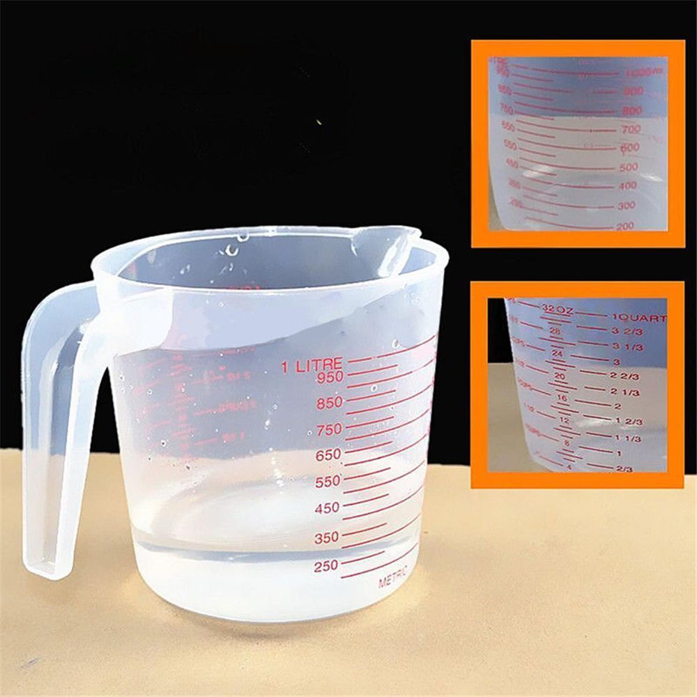 1000ml 1L Clear Measuring Cup