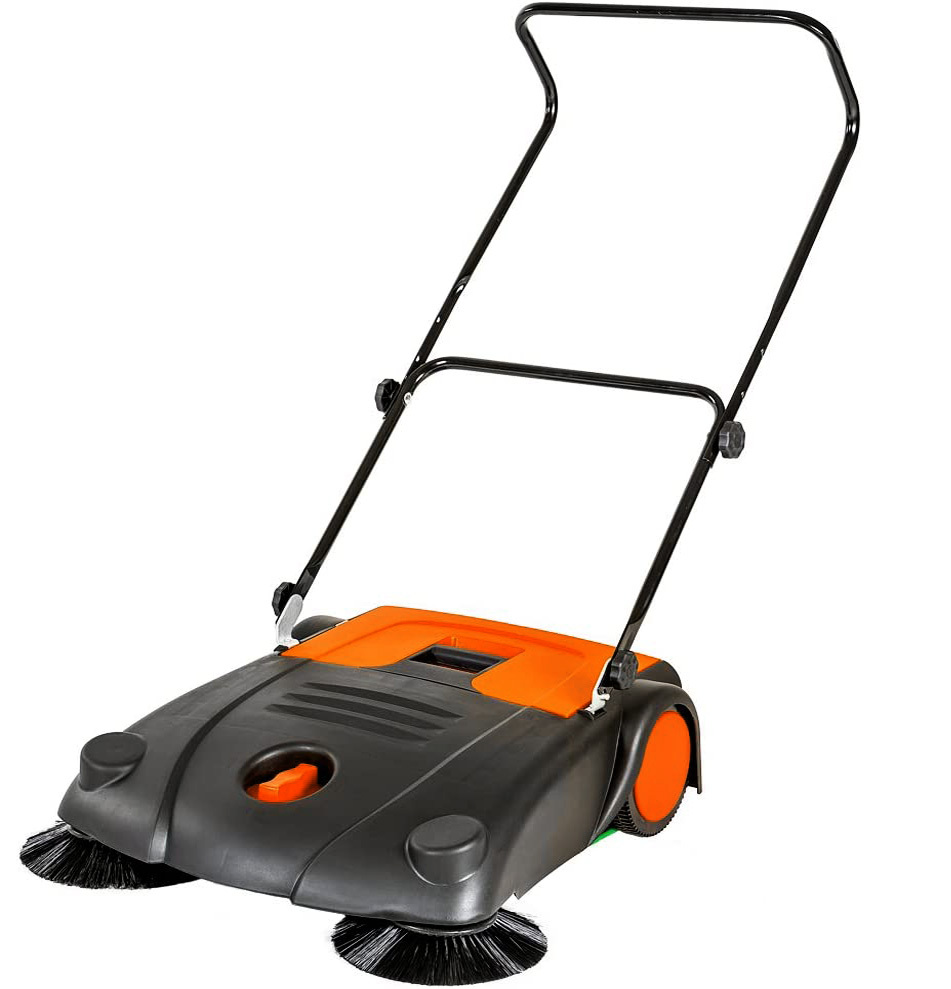 Commercial Industrial Large Area Floor Push Sweeper