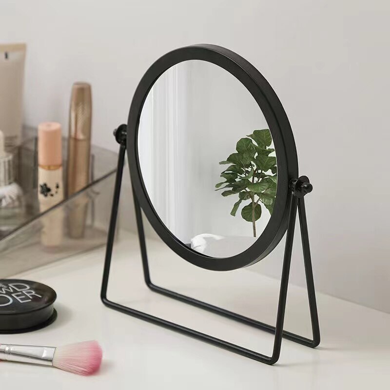 360-degree Rotating Dressing Make Up Vanity Cosmetic Tabletop Mirror